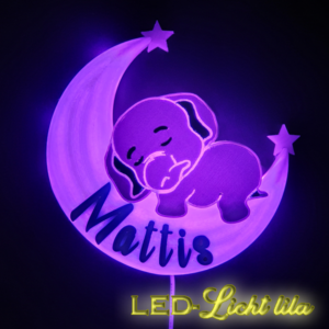 omauso Mondlampe - Elefant – Bild 5