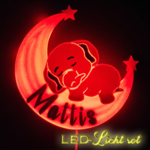 omauso Mondlampe - Elefant – Bild 7