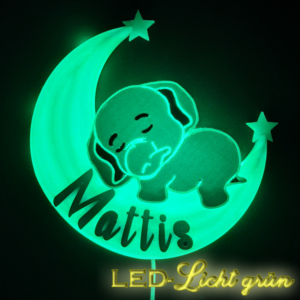 omauso Mondlampe - Elefant – Bild 8