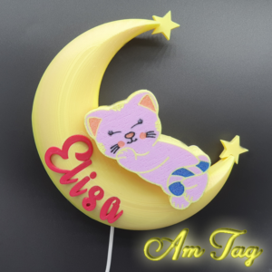 omauso Mondlampe - Katze – Bild 3