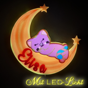 omauso Mondlampe - Katze – Bild 4