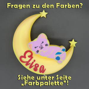 omauso Mondlampe - Katze – Bild 8