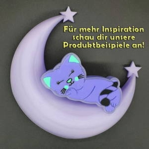 omauso Mondlampe - Katze – Bild 6