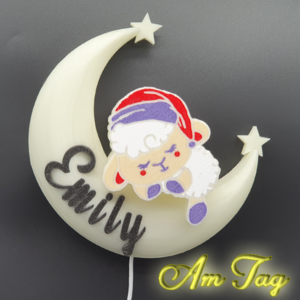 omauso Mondlampe - Schaf – Bild 2