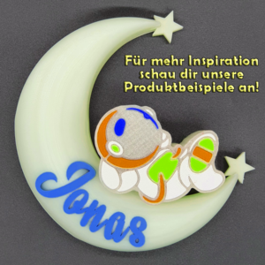 omauso Mondlampe - Astronaut – Bild 10