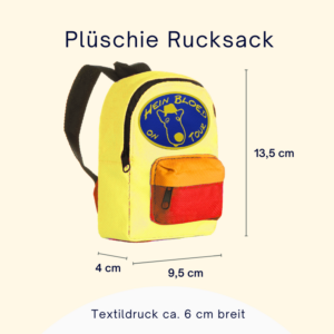 Plüschie Rucksack – Bild 5