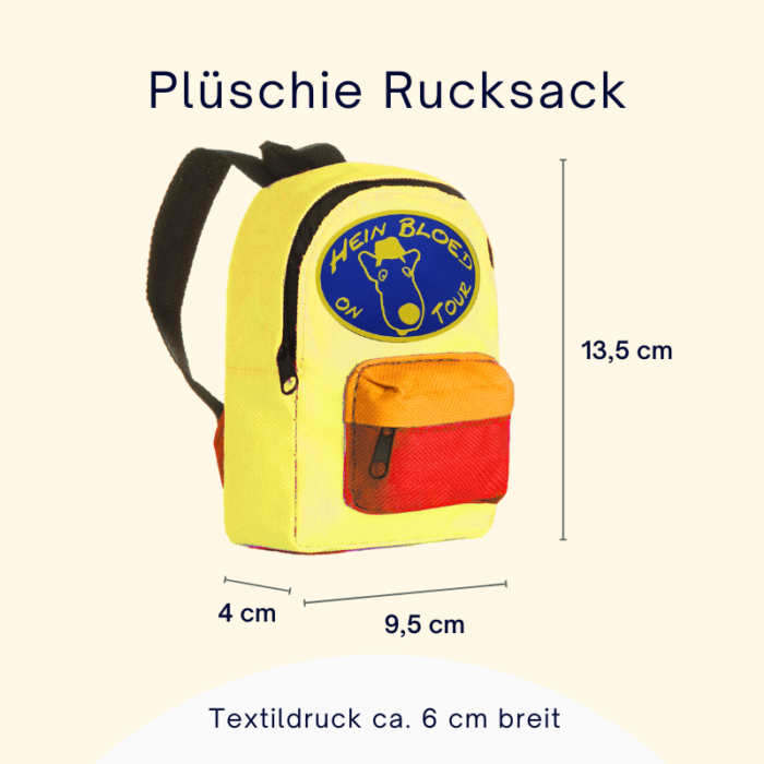 Plüschie Rucksack – Bild 5
