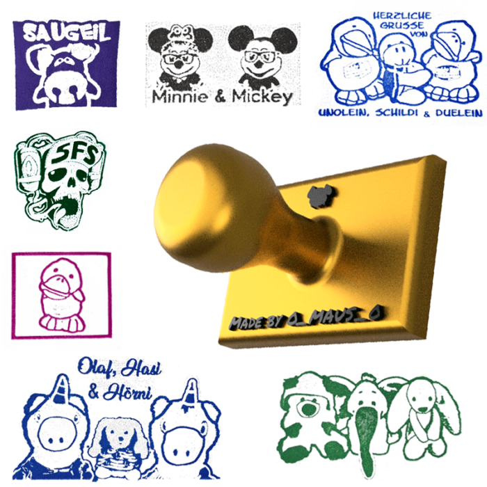 Stempel eckig – Bild 2