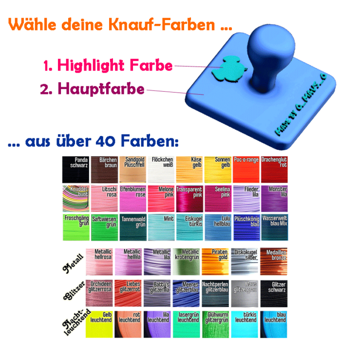 Stempel eckig – Bild 6
