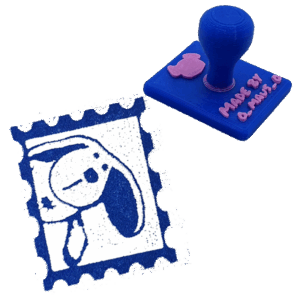 Stempel "Briefmarke"