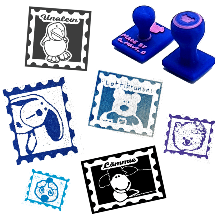 Stempel "Briefmarke" – Bild 2