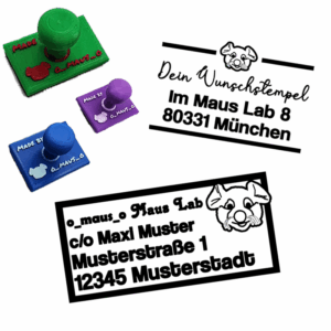 Adressstempel mit Bild – Bild 2