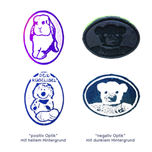 Stempel oval – Bild 4