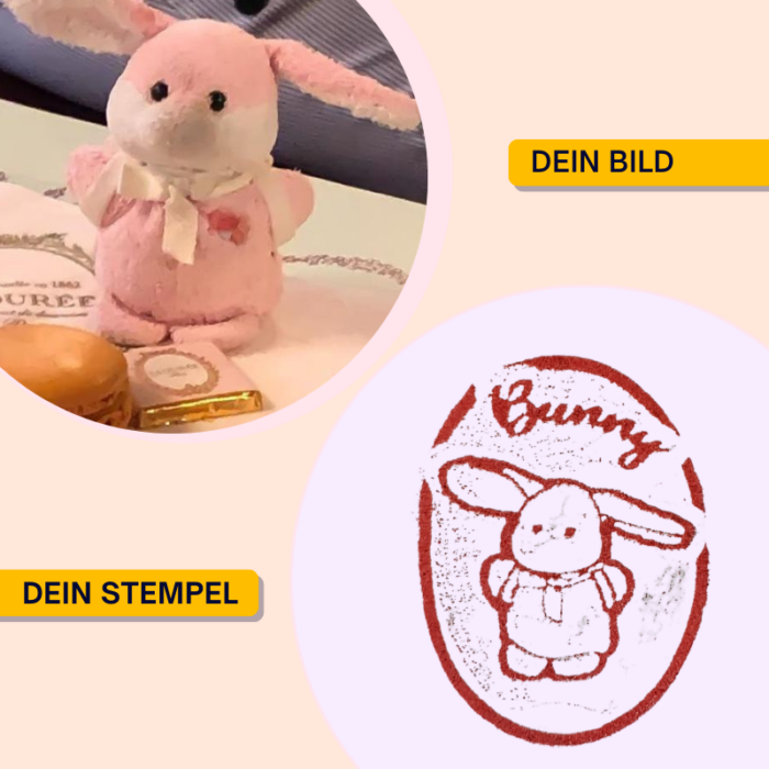 Stempel oval – Bild 3