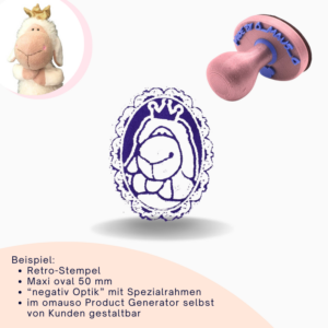 Stempel oval – Bild 5