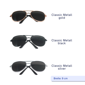 Plüschie Pilotenbrille – Bild 2