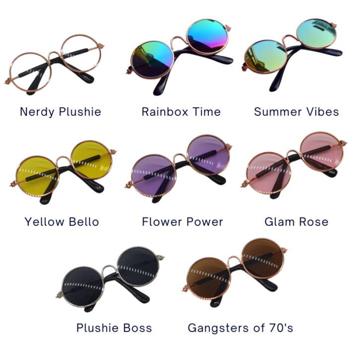 Plüschie Sonnenbrille Retro – Bild 3