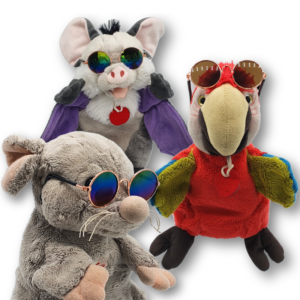 Plüschie Sonnenbrille Retro