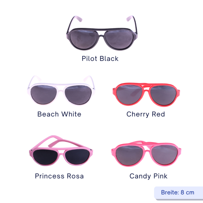 Plüschie Pilotenbrille – Bild 3