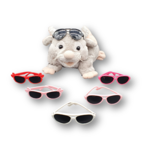 Plüschie Pilotenbrille – Bild 4