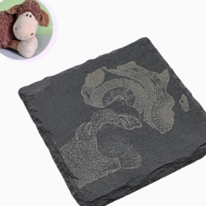 Schiefer Untersetzer – Bild 4