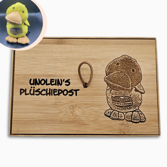 Holzbox mit Deckel – Bild 2