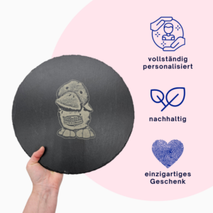 Schiefer Servierplatte – Bild 8