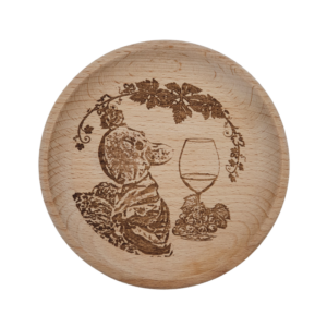 Holz Snackteller