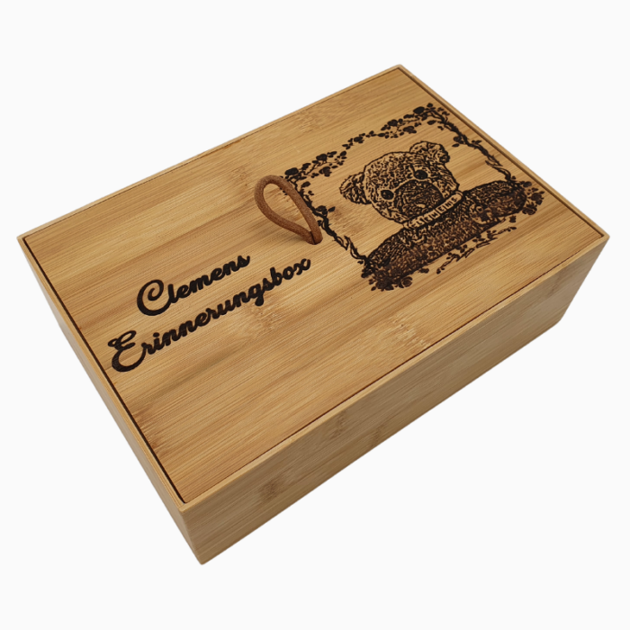 Holzbox mit Deckel – Bild 8