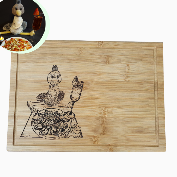 Schneidebrett Bambus – Bild 4