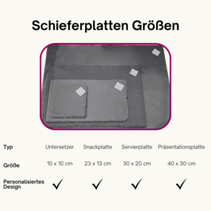 Schiefer Präsentationsplatte – Bild 10