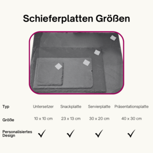 Schiefer Untersetzer – Bild 11