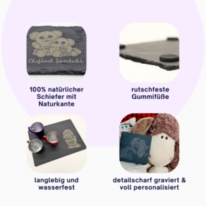 Schiefer Untersetzer – Bild 7