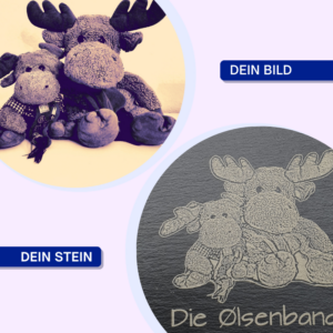 Schiefer Untersetzer – Bild 3