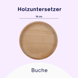 Holz Snackteller – Bild 6