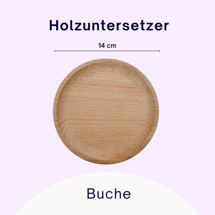 Holz Snackteller – Bild 6