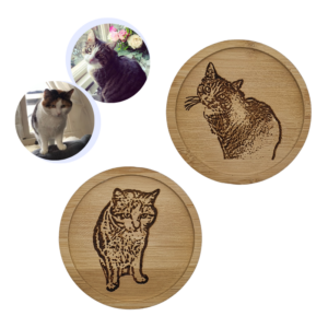 Holz Untersetzer – Bild 2