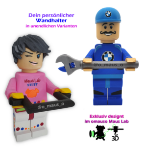 Personalisierter Rollenhalter