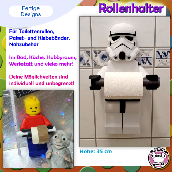 Personalisierter Rollenhalter – Bild 22