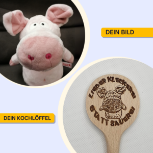 Kochlöffel mit Ecke – Bild 2