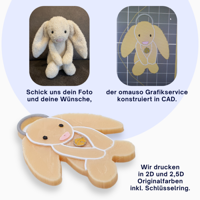 2D Schlüsselanhänger – Bild 3