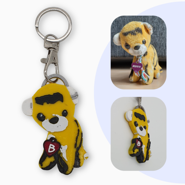 2D Schlüsselanhänger – Bild 7